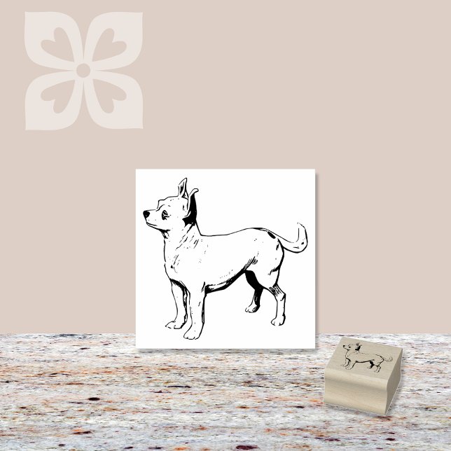 Chihuahua Dog Breed Gummistempel (Von Creator hochgeladen)