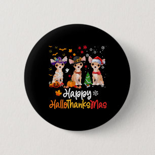 Chihuahua Dog Halloween Weihnachtsgeschenk Button
