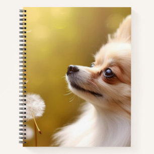 Chihuahua Dog Haustier Ruhe Frieden Notizbuch
