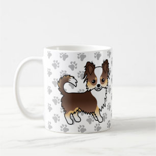 Chihuahua Dog & Paws Kaffeetasse