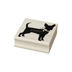 Chihuahua Dog Puppy Gummistempel