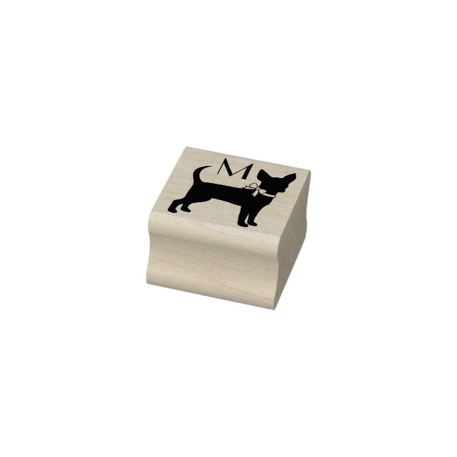 Chihuahua Dog Puppy Gummistempel (Stempel)