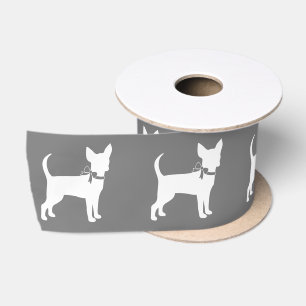 Chihuahua Dog Puppy Satin Ribbon Satinband