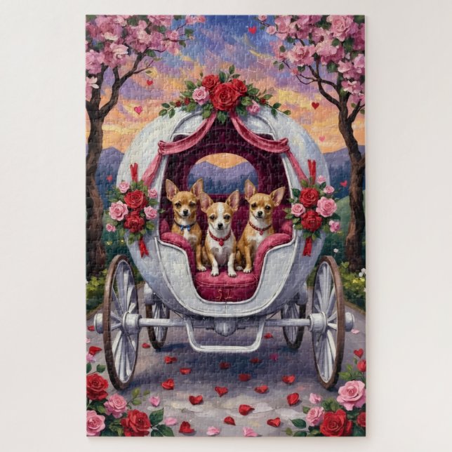 Chihuahua Dog Valentine's Day (Vertikal)