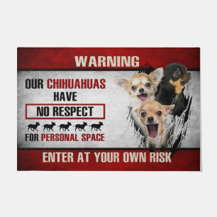 Chihuahua Doormat, Chihuahua Lover Begrüßungsmatte Fußmatte