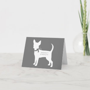 Chihuahua Doppy-Welpen-Karte