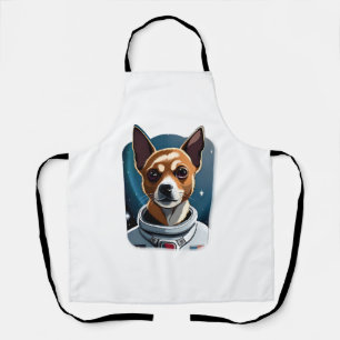 Chihuahua "Ein kleiner Schritt für einen Hund Schürze