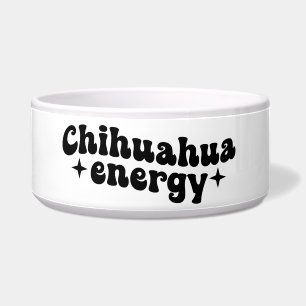 Chihuahua Energy Keramik-Hundefutter-Schale Napf