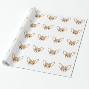 Chihuahua Face Geschenkpapier