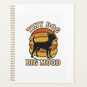 Chihuahua-Fan-Shirt Retro gravierter Hundehumor De Planer