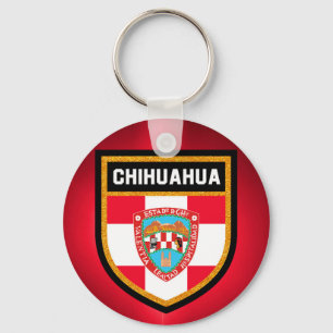 Chihuahua Flag Schlüsselanhänger