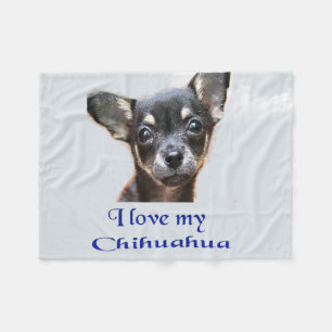 Chihuahua Fleece Blanket