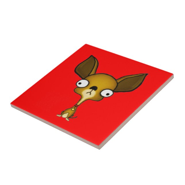 Chihuahua Fliese (Seite)