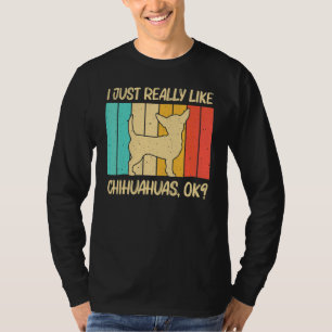 Chihuahua für Männer Frauen Tierbesitzer Hund Chiw T-Shirt