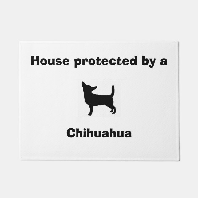 "Chihuahua-" Fußmatte (Vorderseite)
