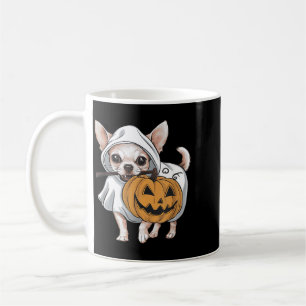 Chihuahua Geist Hund Halloween Kaffeetasse