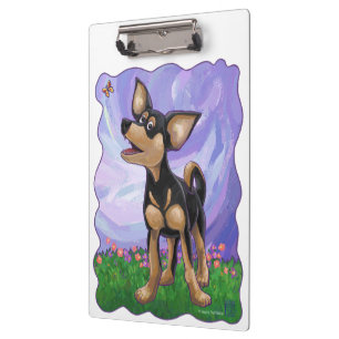 Chihuahua Geschenke und Accessoires Klemmbrett