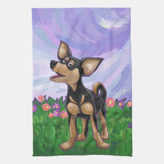 Chihuahua Geschenke und Zubehör Handtuch (Vertikal)