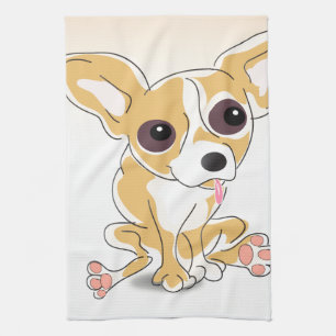 Chihuahua-Geschirrtuch Küchentuch