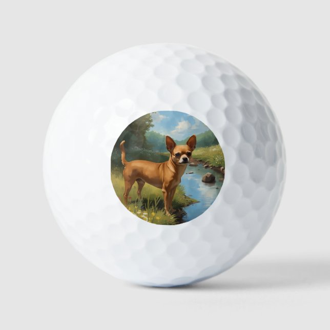 Chihuahua Golfball (Vorderseite)
