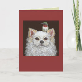 Chihuahua-Grußkarte Karte