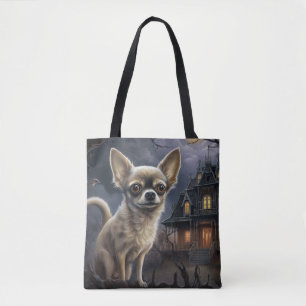 Chihuahua Halloween Beängstigend Tasche