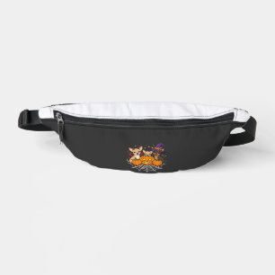 Chihuahua Halloween-Kürbis-Hexen-Hund-Design Bauchtasche