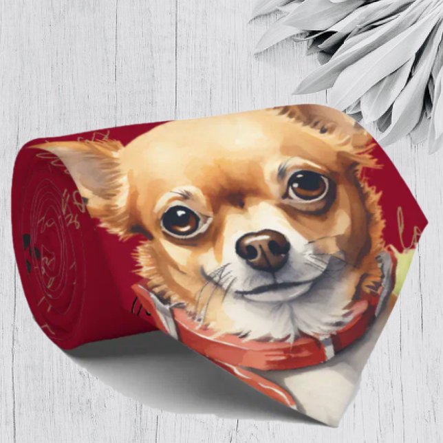 Chihuahua Haustier Hund Neck Tie Krawatte (Von Creator hochgeladen)