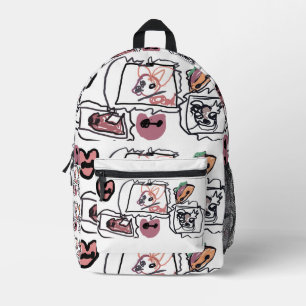 Chihuahua-Herzen Bedruckter Rucksack