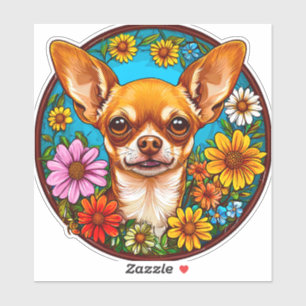 Chihuahua-Hund Aufkleber