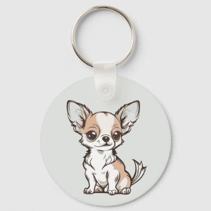 Chihuahua-Hund Schlüsselanhänger
