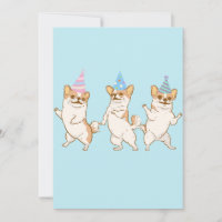 Chihuahua-Hund tanzt Party