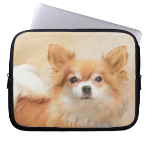 Chihuahua Hunde Malerei Original Art Laptopschutzhülle
