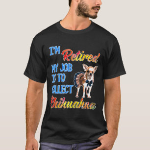 Chihuahua Hundegesicht für die müde Chihuahua Mutt T-Shirt