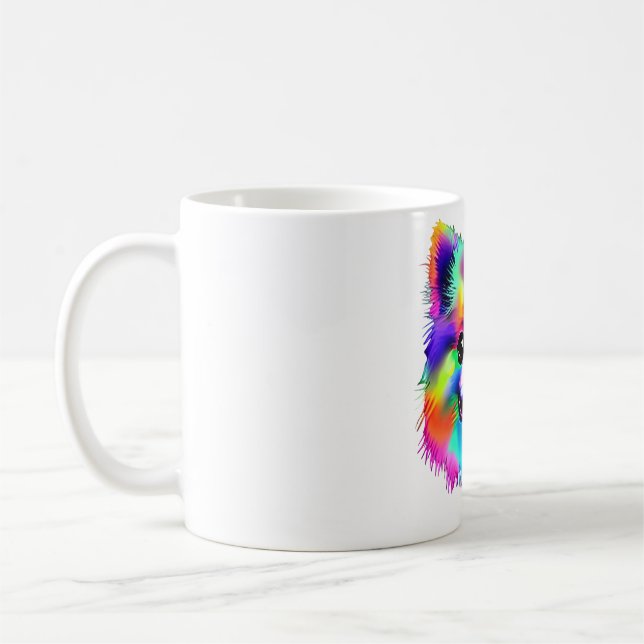Chihuahua Hundeliebhaber Mutter Papa Funny zitiert Kaffeetasse (Links)