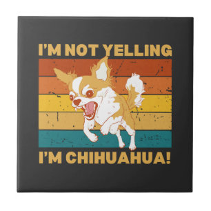 Chihuahua, ich schreie nicht. fliese
