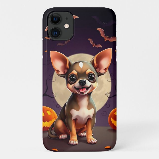 Chihuahua im Stil eines Cartoon Case-Mate iPhone Hülle (Rückseite)