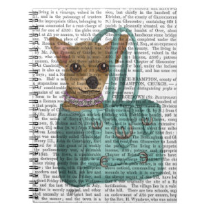 Chihuahua in der Tasche Notizblock