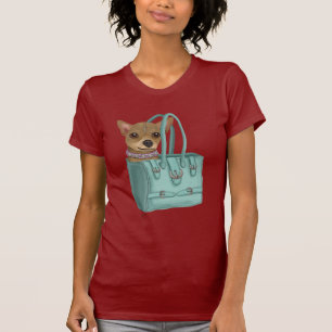 Chihuahua in der Tasche T-Shirt