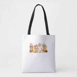 Chihuahua Kaffee Pumpkin Gewürzhund Liebhaber fall Tasche