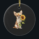 Chihuahua   keramik ornament<br><div class="desc">Chihuahua</div>