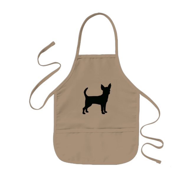 Chihuahua Kinder Schürze. Kinderschürze (Vorne)