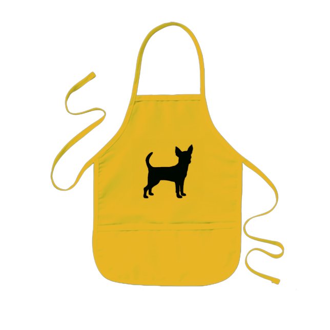 Chihuahua Kinder Schürze. Kinderschürze (Vorne)