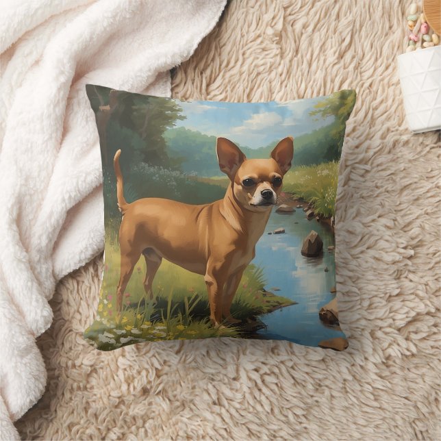 Chihuahua Kissen (Decke)