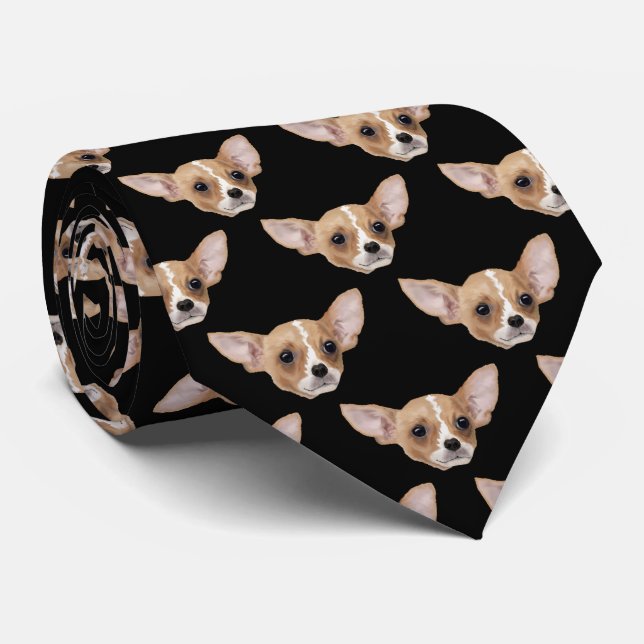 Chihuahua Krawatte (Gerollt)