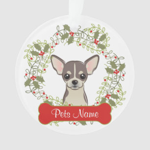 Chihuahua-kundengerechte Verzierung Ornament