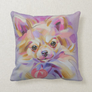 Chihuahua-Kunst-Kissen Kissen