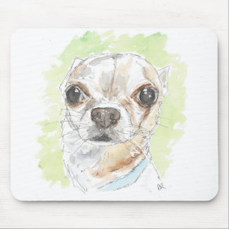 Chihuahua Kunstmaus. Mousepad