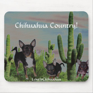 Chihuahua-Land niedliches MickeyElvis Mousepad
