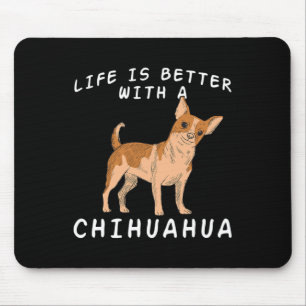 Chihuahua Liebe - Chiuaua Dog Mama Liebe Sprichwor Mousepad